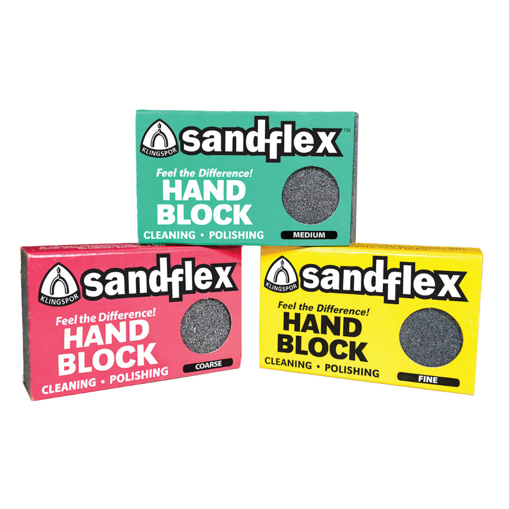 Sandflex abrasive blocks